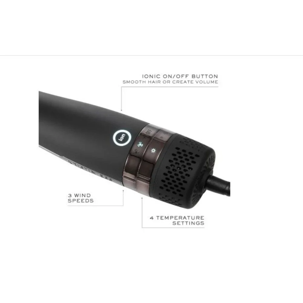 Kristin Ess Hair Volumizing Blow Dryer Brush Blowout + Hair Straightening Brus